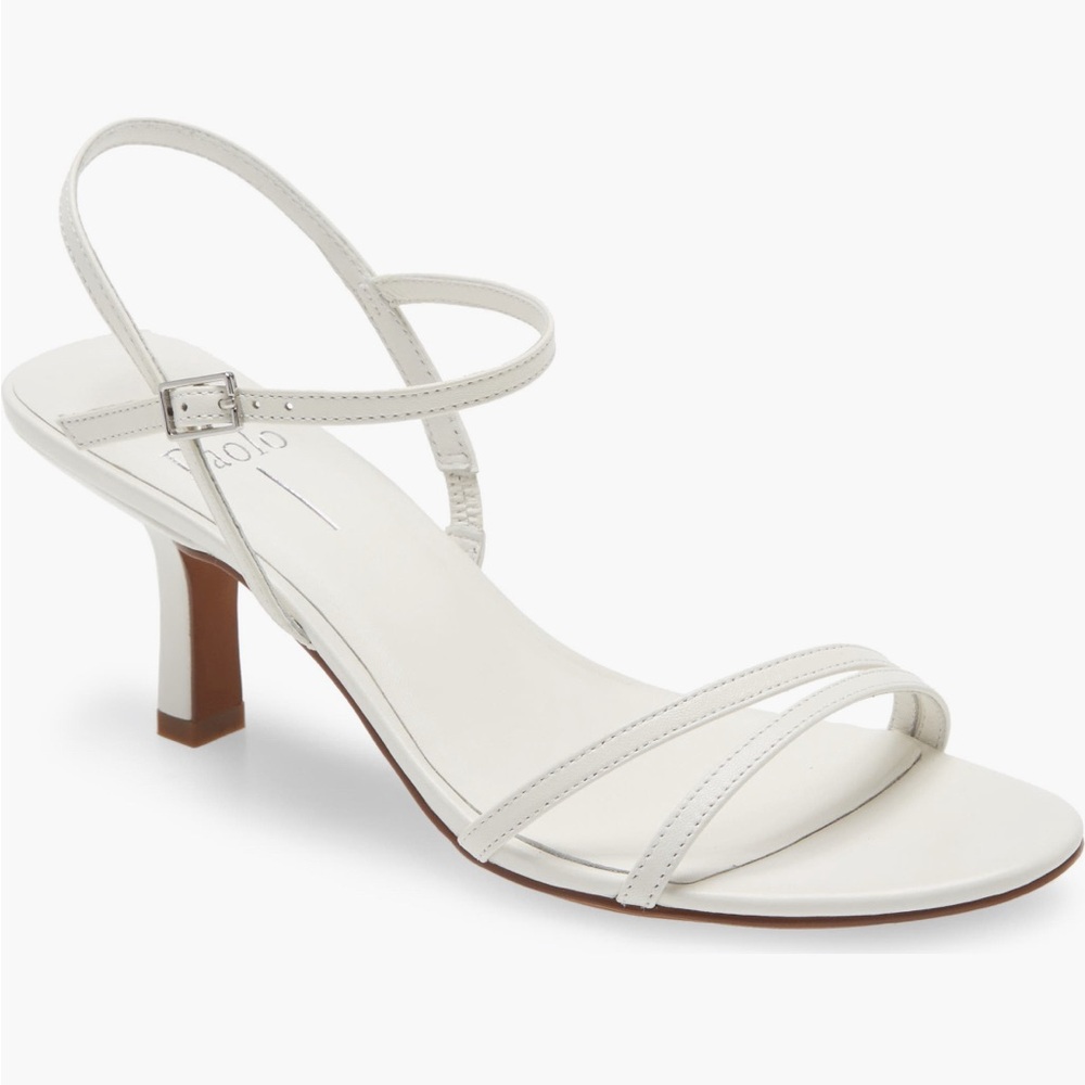 Linea Paolo White Sandals - Picture 9 of 9